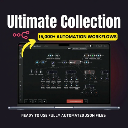 15,000+ n8n Automation Workflows Ultimate Bundle